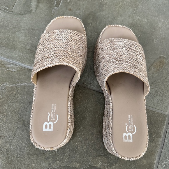 Seychelles Shoes - Raffia Wedge Sandals